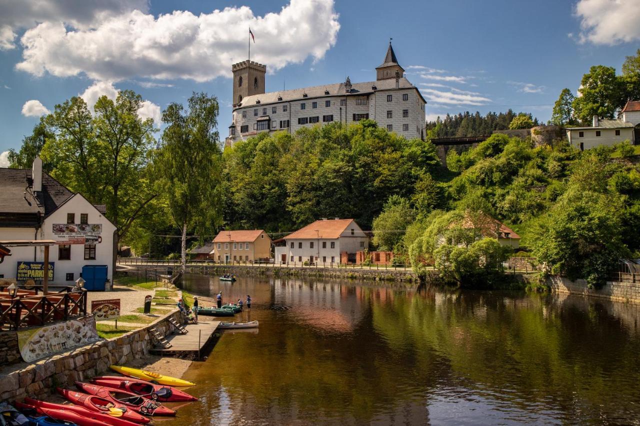 Apartmány Rožmberk Rožmberk nad Vltavou Exterior foto
